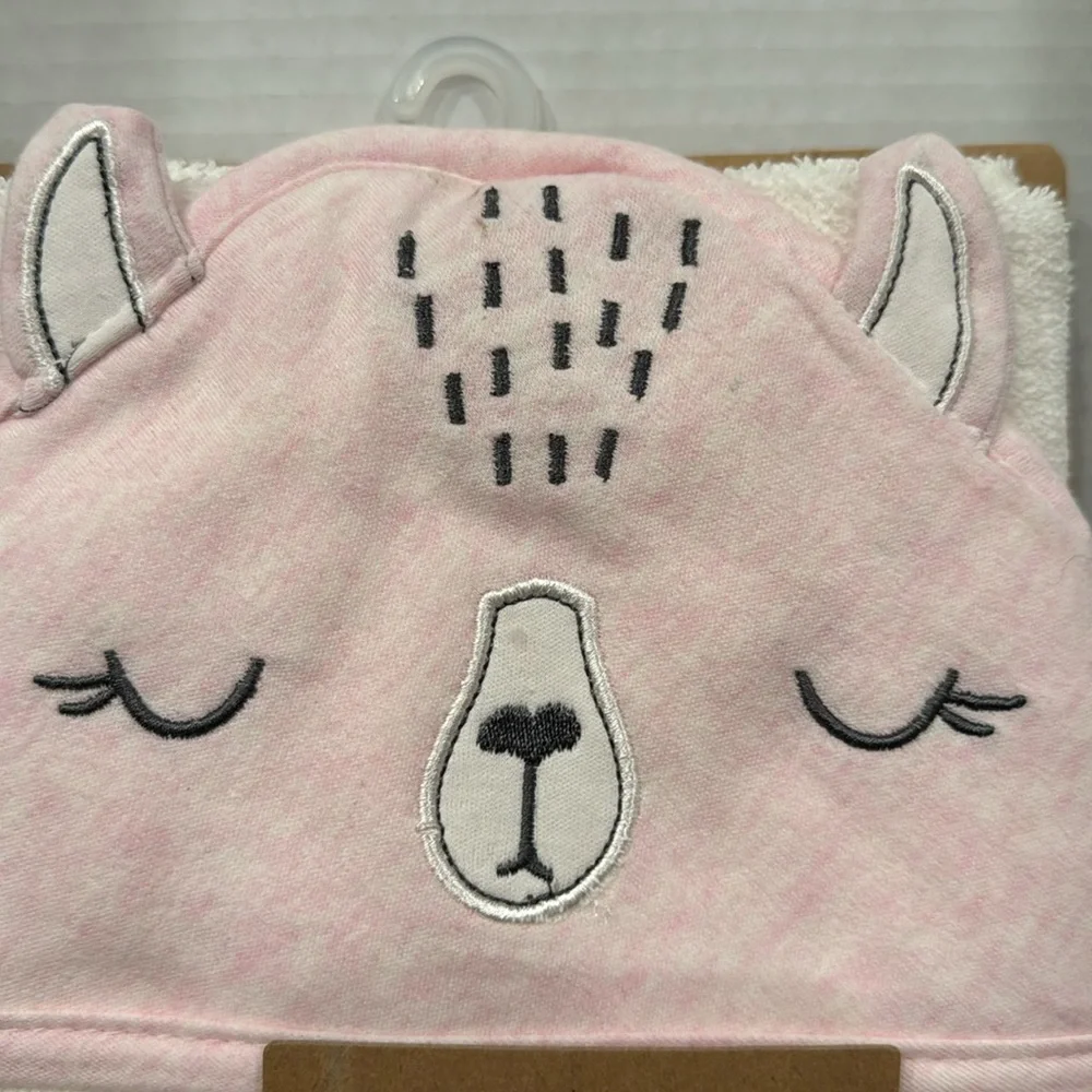 Kids Chick Pea Pink “Cutie Pie” Hooded Towel 30” x 30” New in Packages